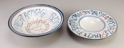 Lot 421 - LAURENCE McGOWAN (born 1942); a Maiolica style...