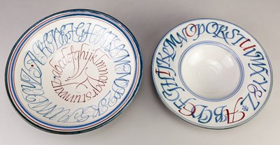 Lot 421 - LAURENCE McGOWAN (born 1942); a Maiolica style...