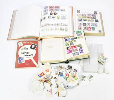 Lot 416 - A large collection of stamps in albums and...