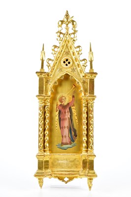 Lot 1003 - AFTER FRA ANGELICO; a late 19th century hand...