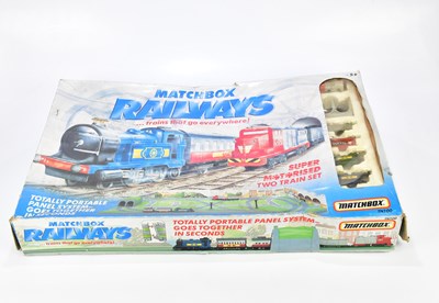 Lot 1171 - MATCHBOX; a boxed railway train set.