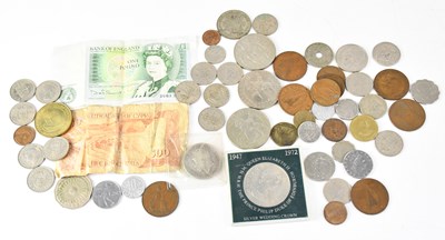 Lot 702 - A quantity of mainly British and Irish coins,...