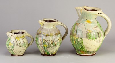 Lot 469 - MAUREEN MINCHIN (born 1954); a graduated trio...