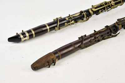 Lot 1121 - JTL, LONDON; a class 'C' B flat clarinet, with...