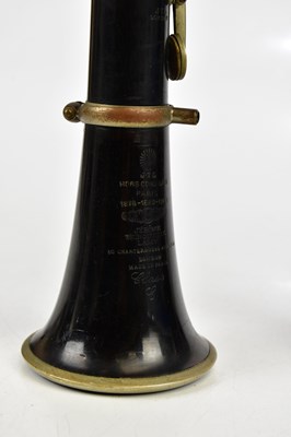 Lot 1121 - JTL, LONDON; a class 'C' B flat clarinet, with...