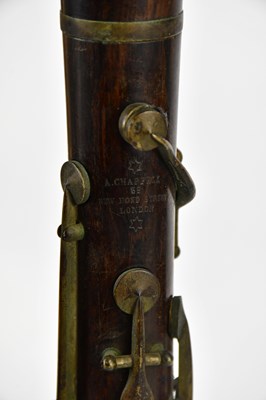 Lot 1121 - JTL, LONDON; a class 'C' B flat clarinet, with...