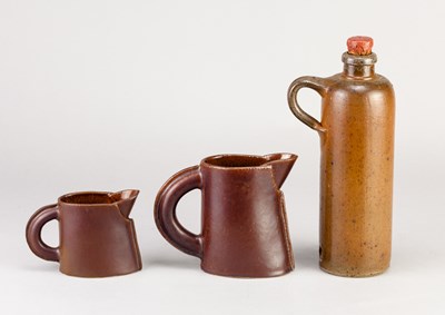 Lot 714 - STEFAN BANG (1954-2016); a salt glazed liquor...