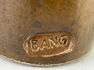 Lot 714 - STEFAN BANG (1954-2016); a salt glazed liquor...