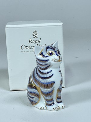 Lot 209 - ROYAL CROWN DERBY; four boxed paperweights...