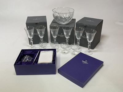 Lot 260 - A John Rocha for Waterford Crystal bowl, a set...