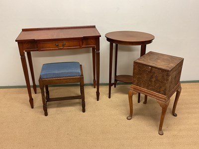 Lot 707 - A quantity of furniture comprising a Brights...