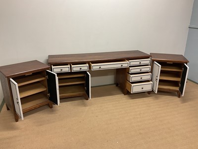 Lot 642 - XAVIER HAINES OF HONITON; a bespoke bedroom...