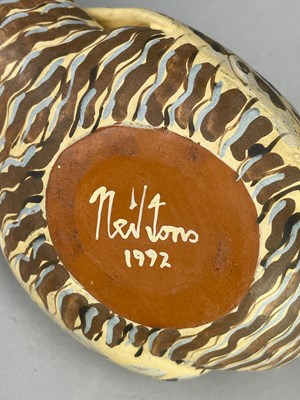 Lot 534 - NEIL IONS (born 1949); a slip decorated...