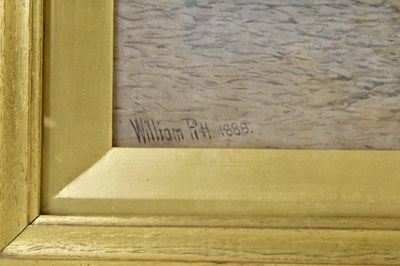Lot 2427 - WILLIAM PITT (FL 1853-1890); pair of...