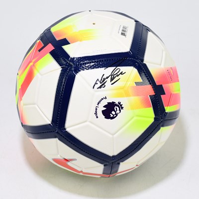 Lot 335 - MANCHESTER CITY; a 2017/18 Nike autographed...