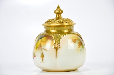 Lot 1353 - SPILSBURY FOR ROYAL WORCESTER; a potpourri and...