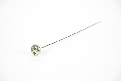 Lot 1135 - FBS & CO; a George V hallmarked silver hat pin...