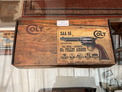 Lot 1645 - COLT; an SS.45 CO2.177 revolver air pistol,...