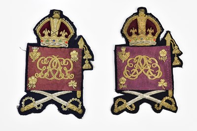 Lot 1525 - A collection of four Grenadier Guards Colour...