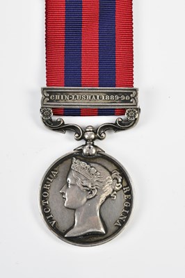 Lot 1528 - A Victorian India General Service Medal, with...