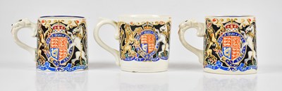 Lot 1305 - DAME LAURA KNIGHT; three commemorative mugs...