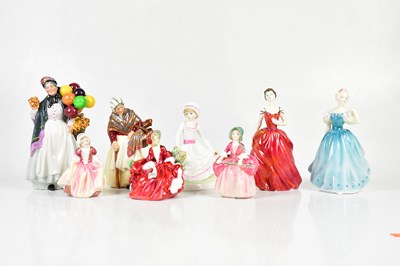 Lot 1444 - ROYAL DOULTON; a collection of figures...