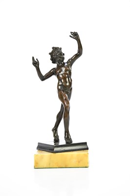 Lot 1195 - A late 19th/early 20th century bronze figure...