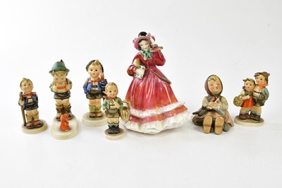 Lot 1456 - ROYAL DOULTON; a figure HN2110 'Christmas Time'...