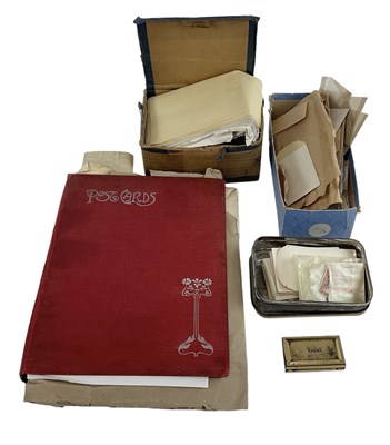 Lot 363 - A postcard album of George VI first day covers...