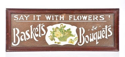 Lot 1006 - A Victorian advertising pictorial sign with...