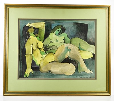 Lot 156 - GEOFFREY KEY (born 1941); watercolour,...