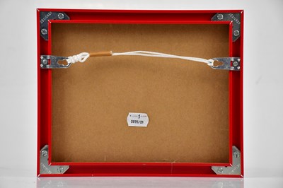 Lot 1274 - A Japanese erotic woodblock print, signed top...