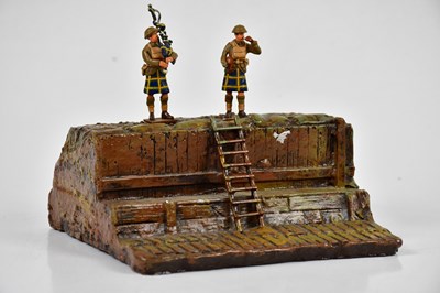 Lot 1637 - TOMMY ATKINS; a model from the WWI western...