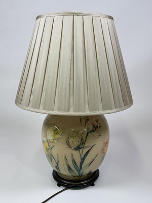 Lot 577 - JENNY WORRALL; a contemporary table lamp base,...