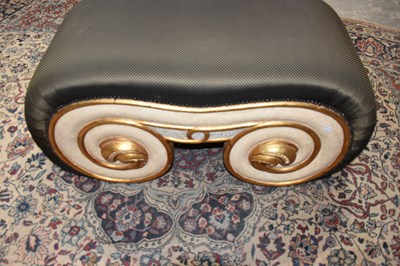 Lot 209 - A decorative cream and gilt Roman Ionic...