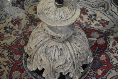 Lot 238 - A modern decorative wrought iron and composite...
