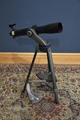 Lot 2170 - MEADE; a modern telescope on tripod stand.