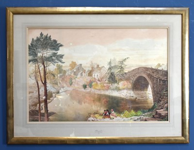 Lot 2465 - WILLIAM GAWIN HERDMAN (1805-1882); watercolour,...