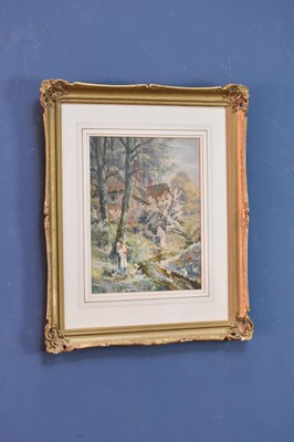 Lot 2525 - WILLIAM IRVING (Exh 1898-1906); watercolour,...