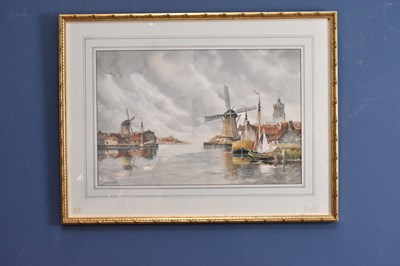 Lot 2472 - N FOWLER WILLATT (1859-1924); watercolour,...