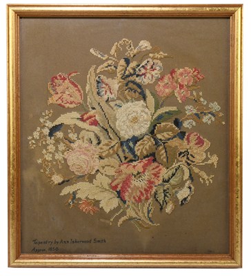 Lot 130 - A 19th century tapestry panel, by Ann...