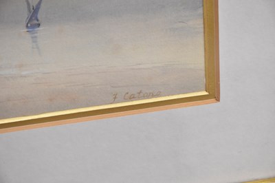 Lot 2480 - FRANK CATANO (Edwin St John 1880-1920); a pair...