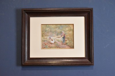 Lot 2539 - WALTER DUNCAN (1848-1932); watercolour,...