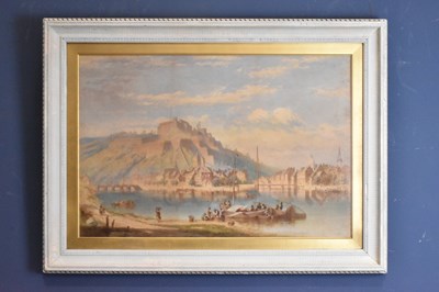 Lot 2453 - JOHN BURBAGE (ACT 1885-1894); watercolour,...