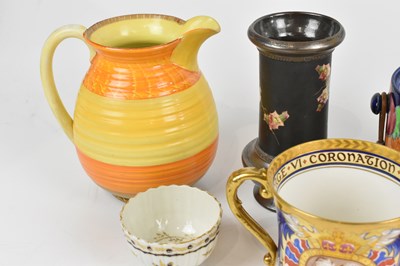 Lot 782 - SHELLEY; a twin handled loving cup produced to...