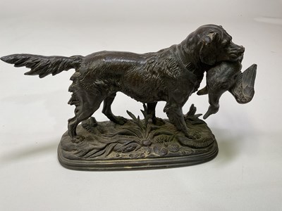 Lot 144 - PAUL EDOUARD DELABRIERRE (1829-1912); a bronze...