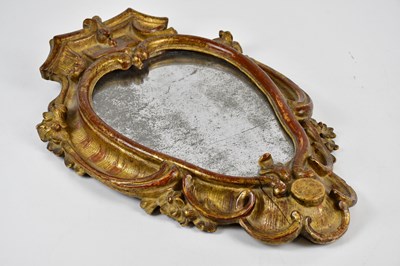 Lot 257 - An early 19th century Italian gilt framed...