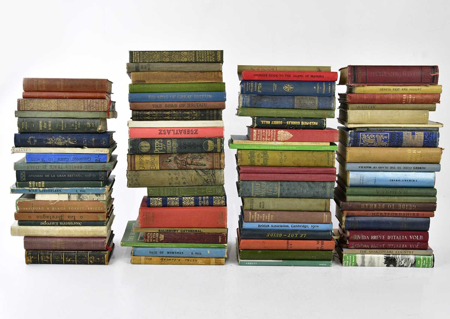 Lot 502 - A miscellany of travel books and guides,