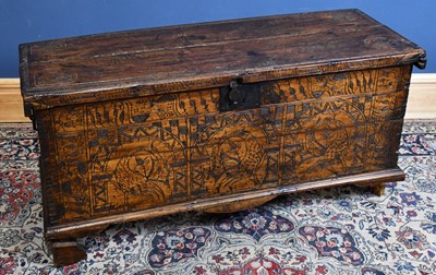 Lot 270 - A late 18th century Italian carved walnut...