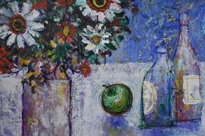 Lot 2649 - JOHN F MARTIN; oil, 'Still life with Lemons',...